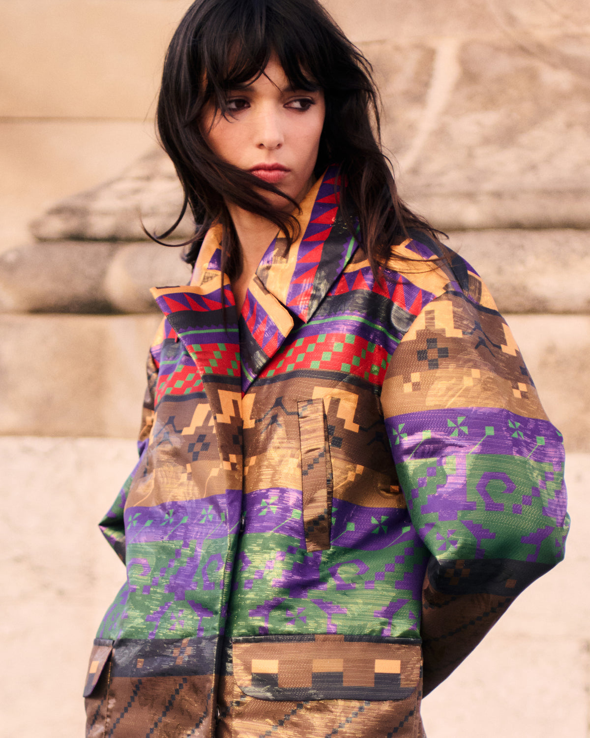 Funkora Jacket - Brown - Image 5