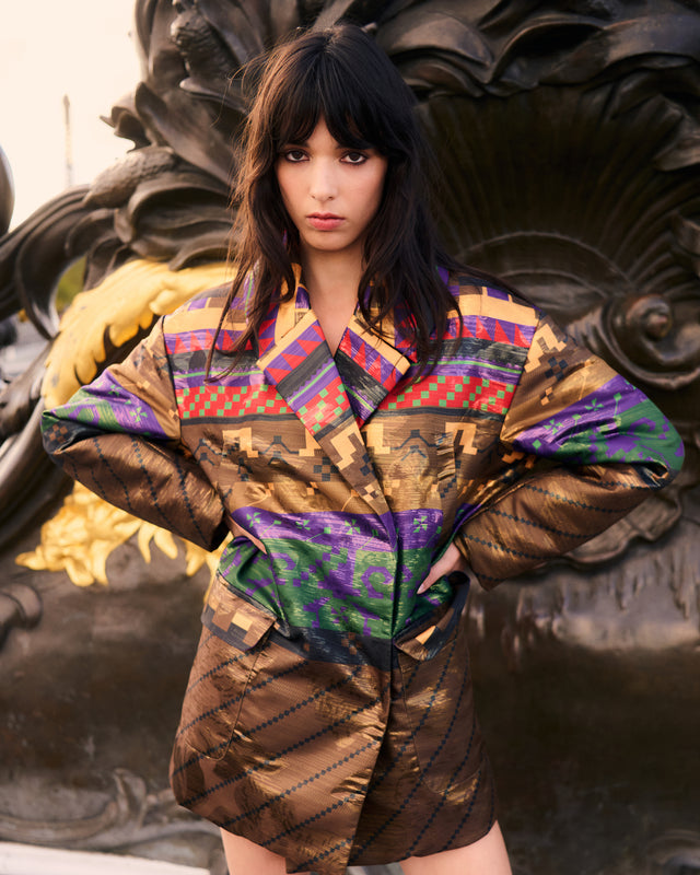 Funkora Jacket - Brown - Image 2