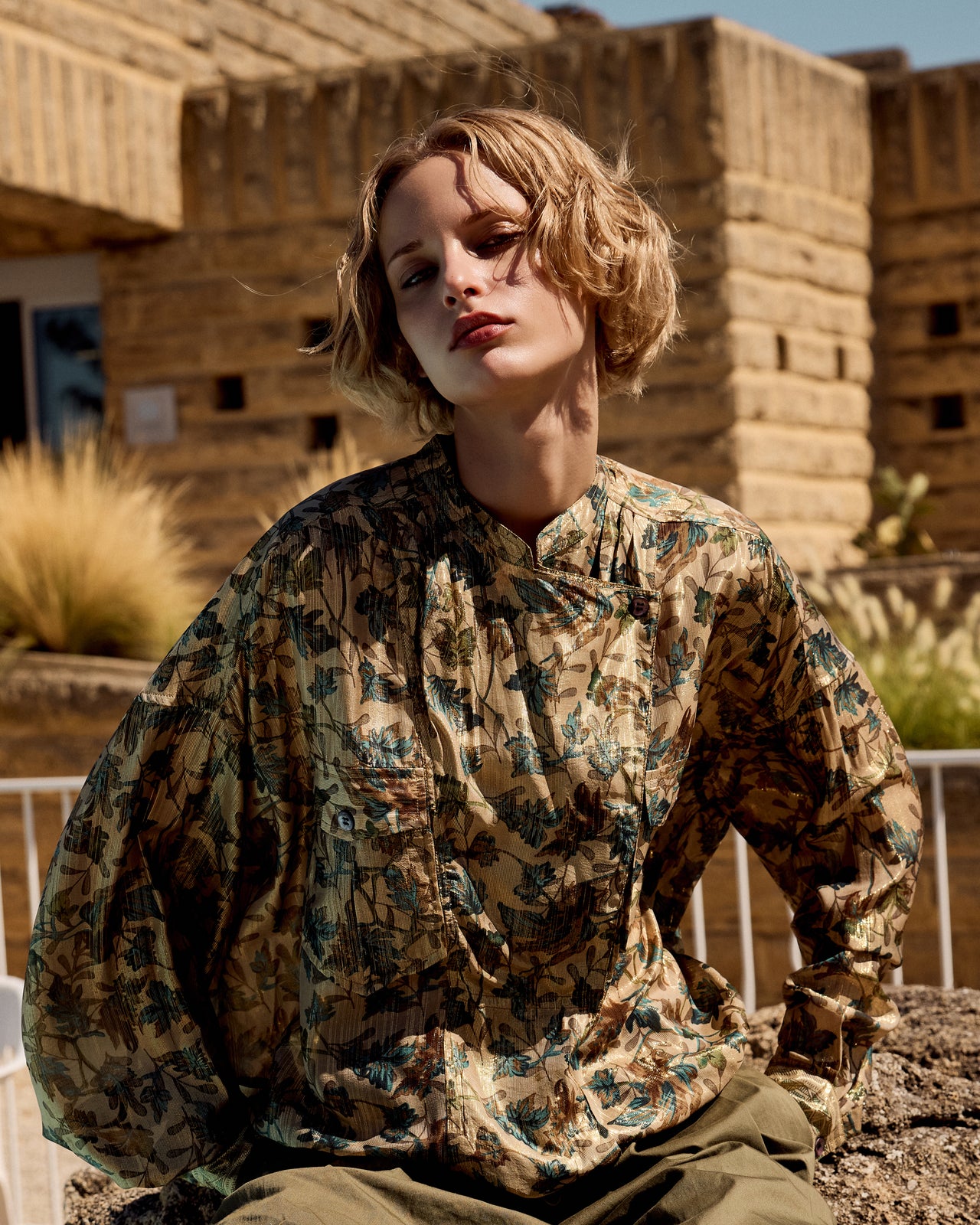 Blouse Gaudel - Jaune - Image 2