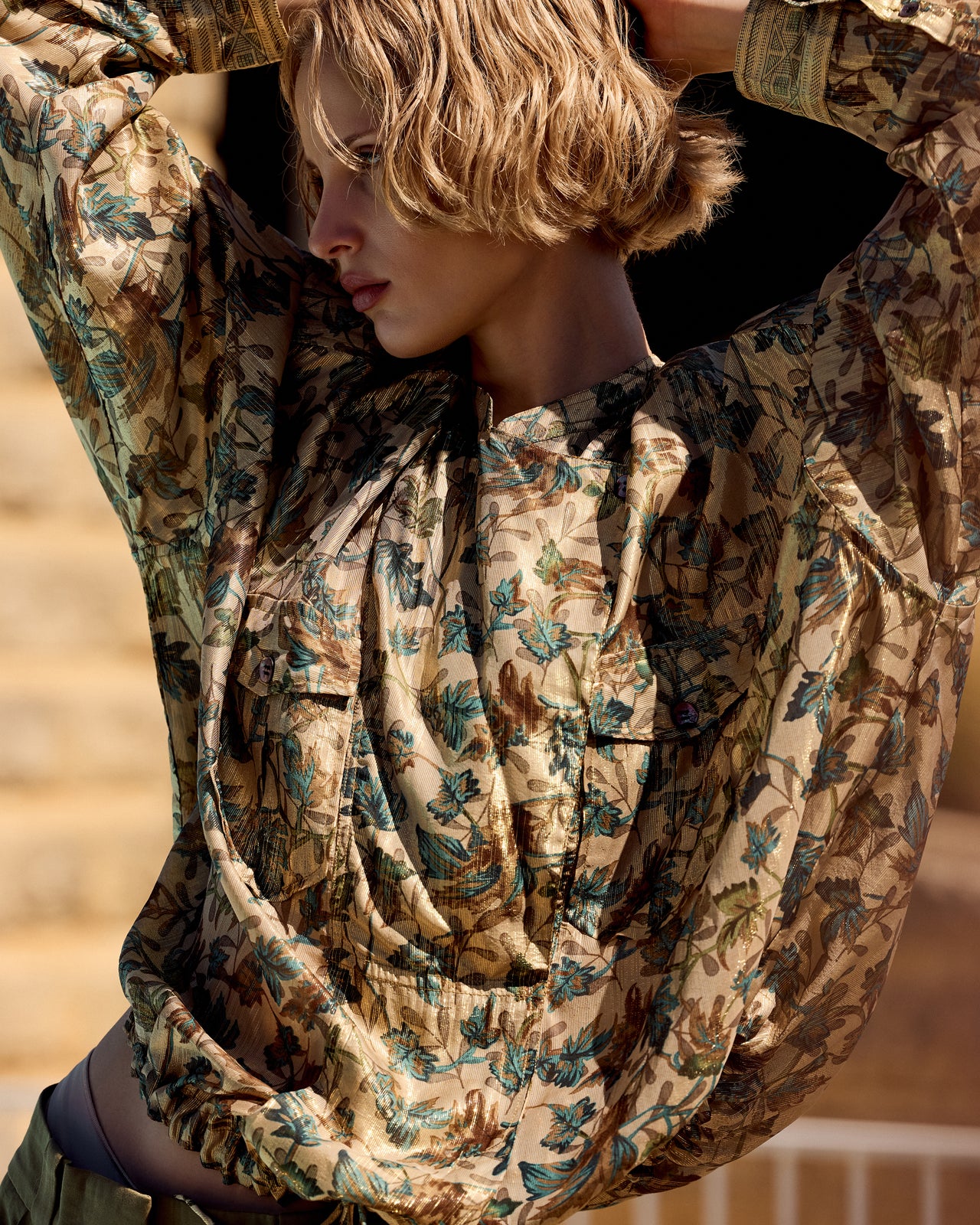 Blouse Gaudel - Jaune - Image 5