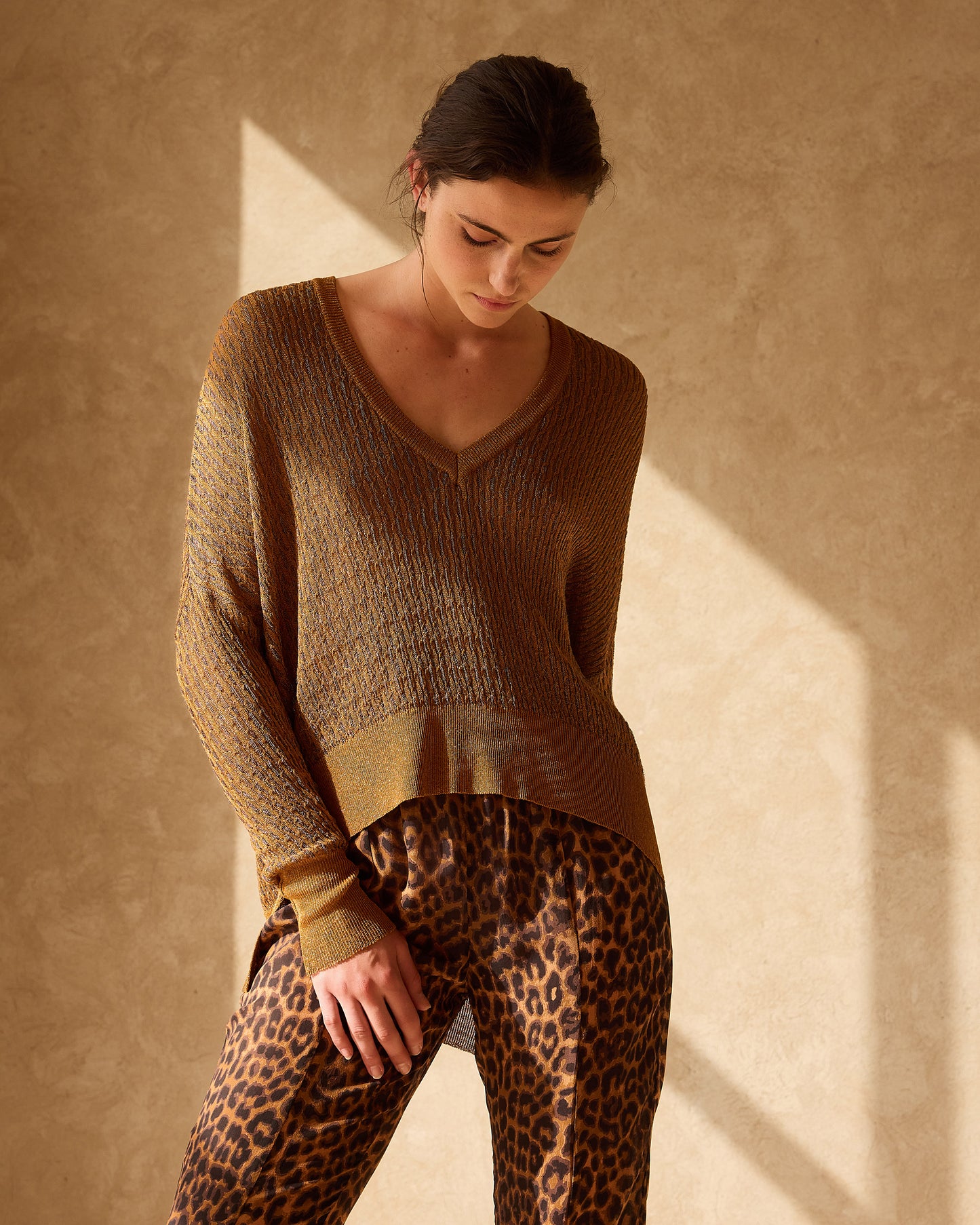 Glee Sweater - Gold