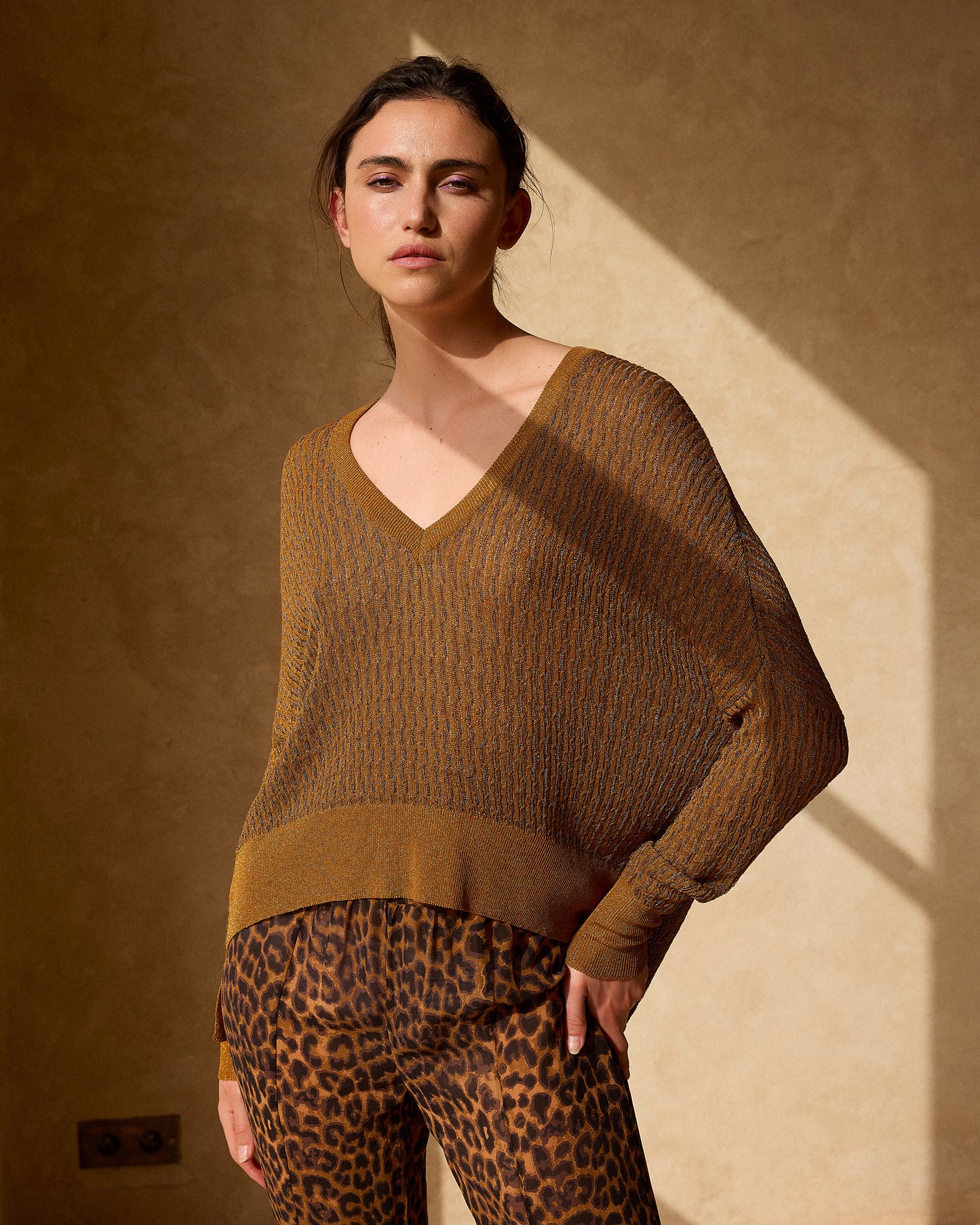 Glee Sweater - Gold