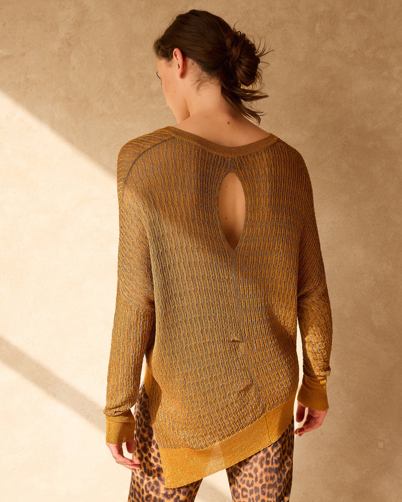 Glee Sweater - Gold - Image 3