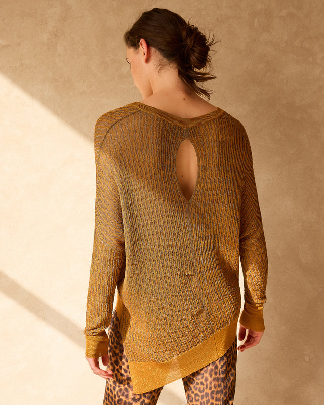 Glee Sweater - Gold - Image 3