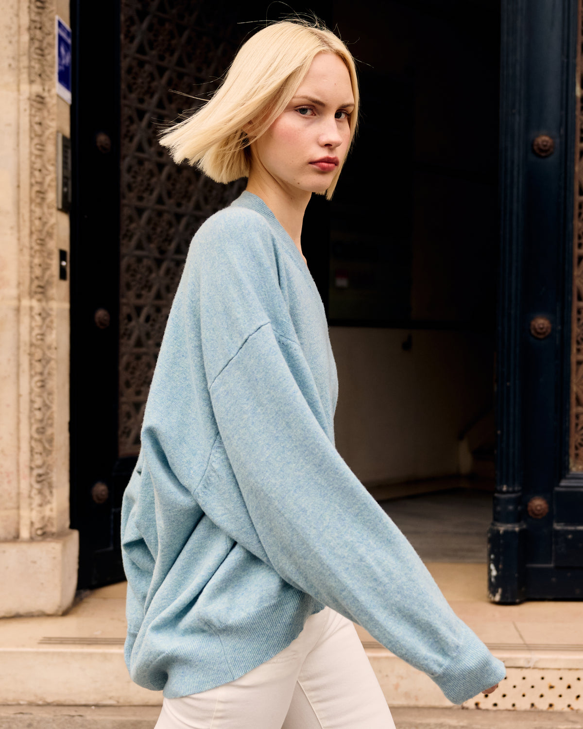 Pull Healey - Bleu - Image 8
