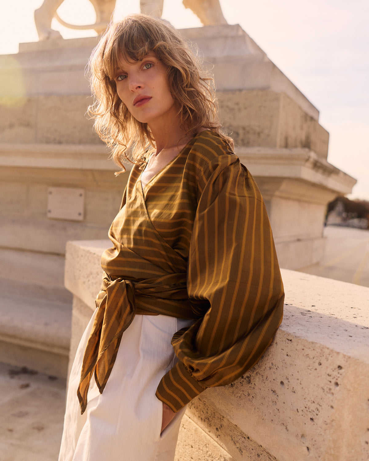 Chemise Hill - Ocre