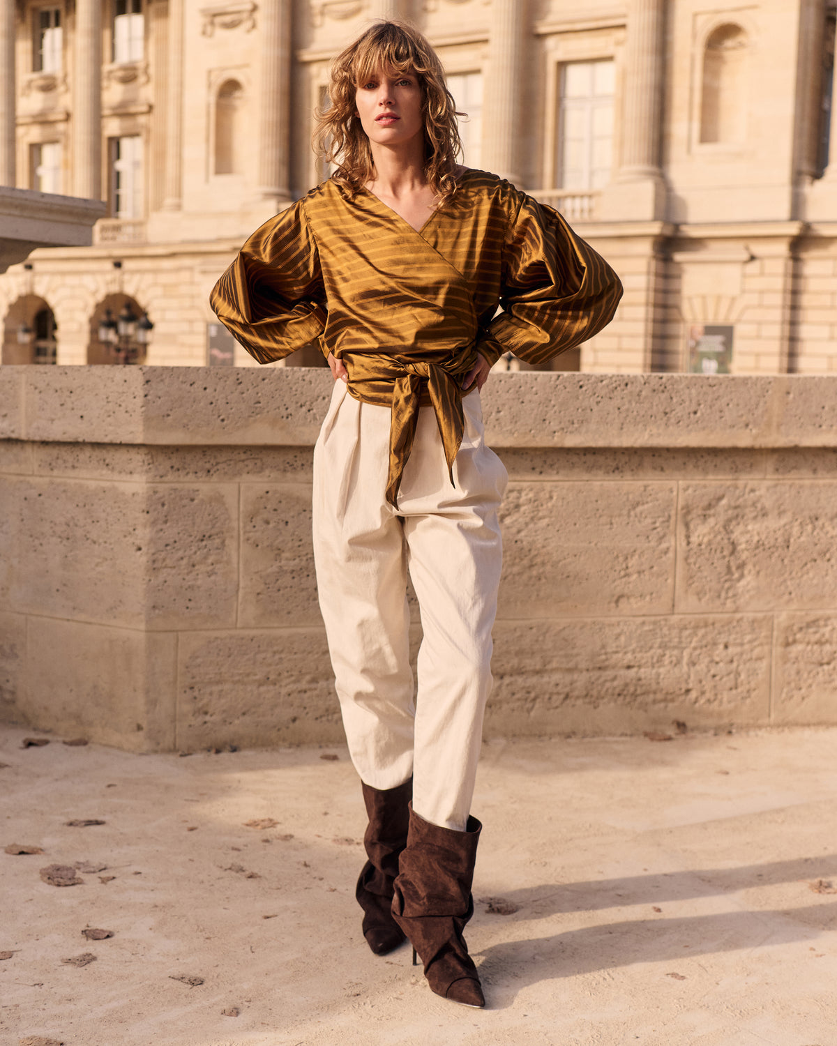 Chemise Hill - Ocre