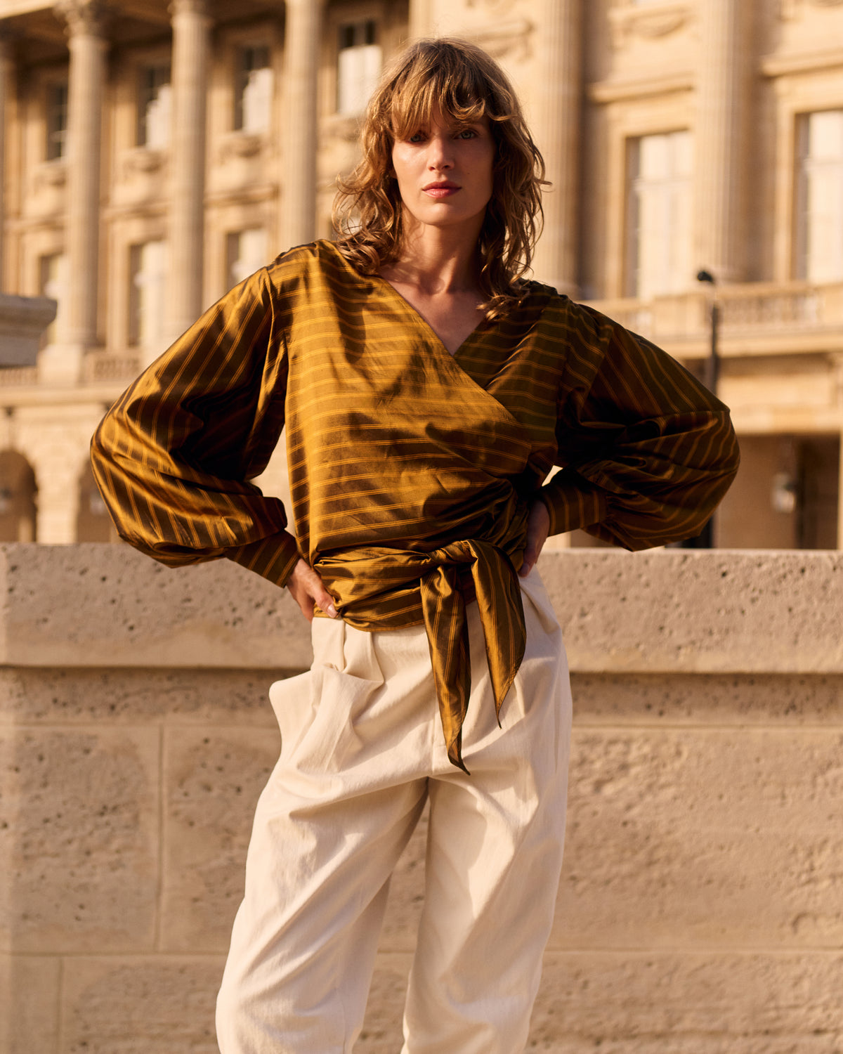 Chemise Hill - Ocre