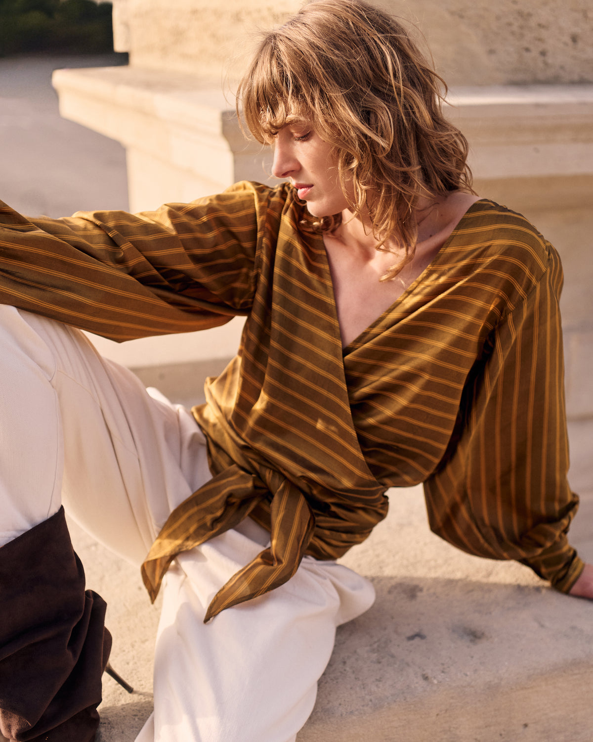 Chemise Hill - Ocre