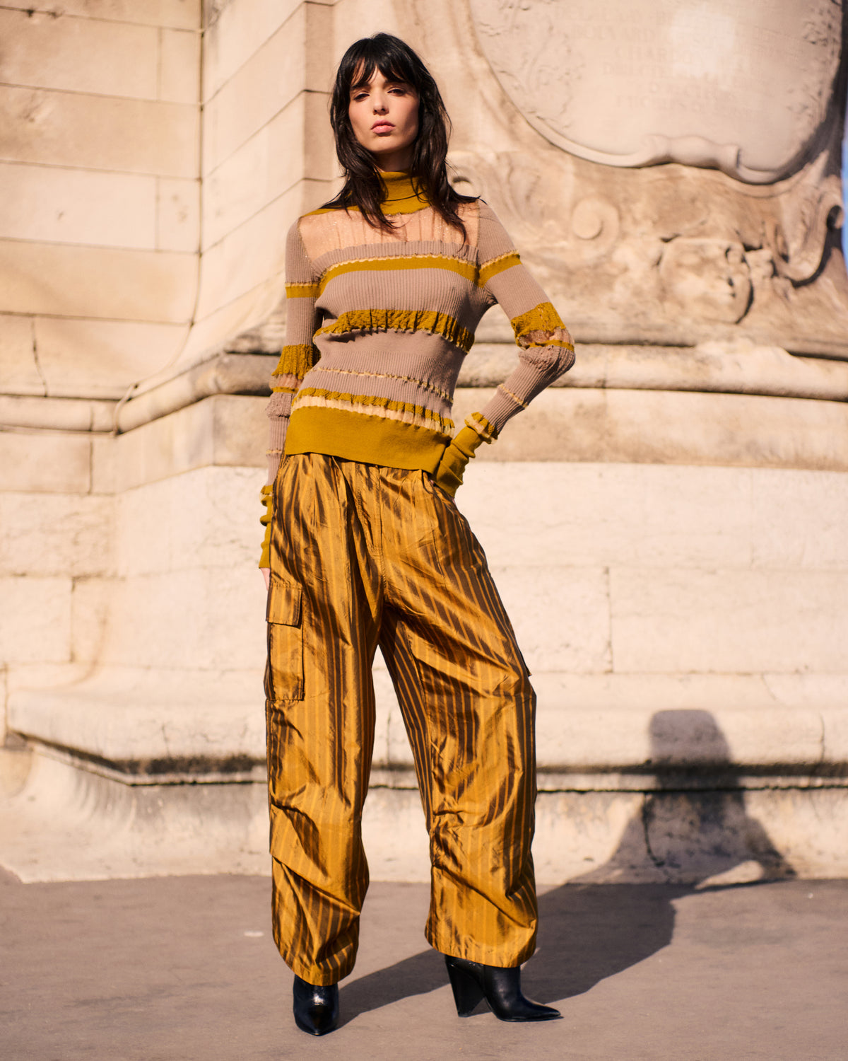 Pantalon Hugo - Ocre