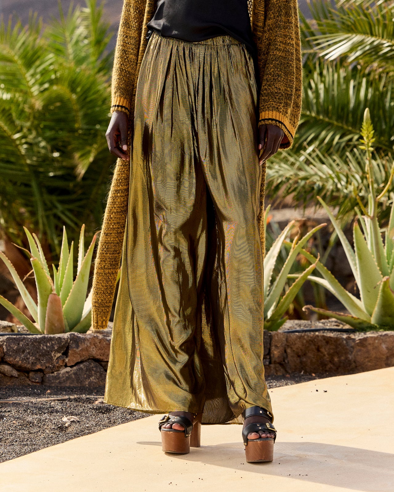 Leone Trousers - Charcoal - Image 2