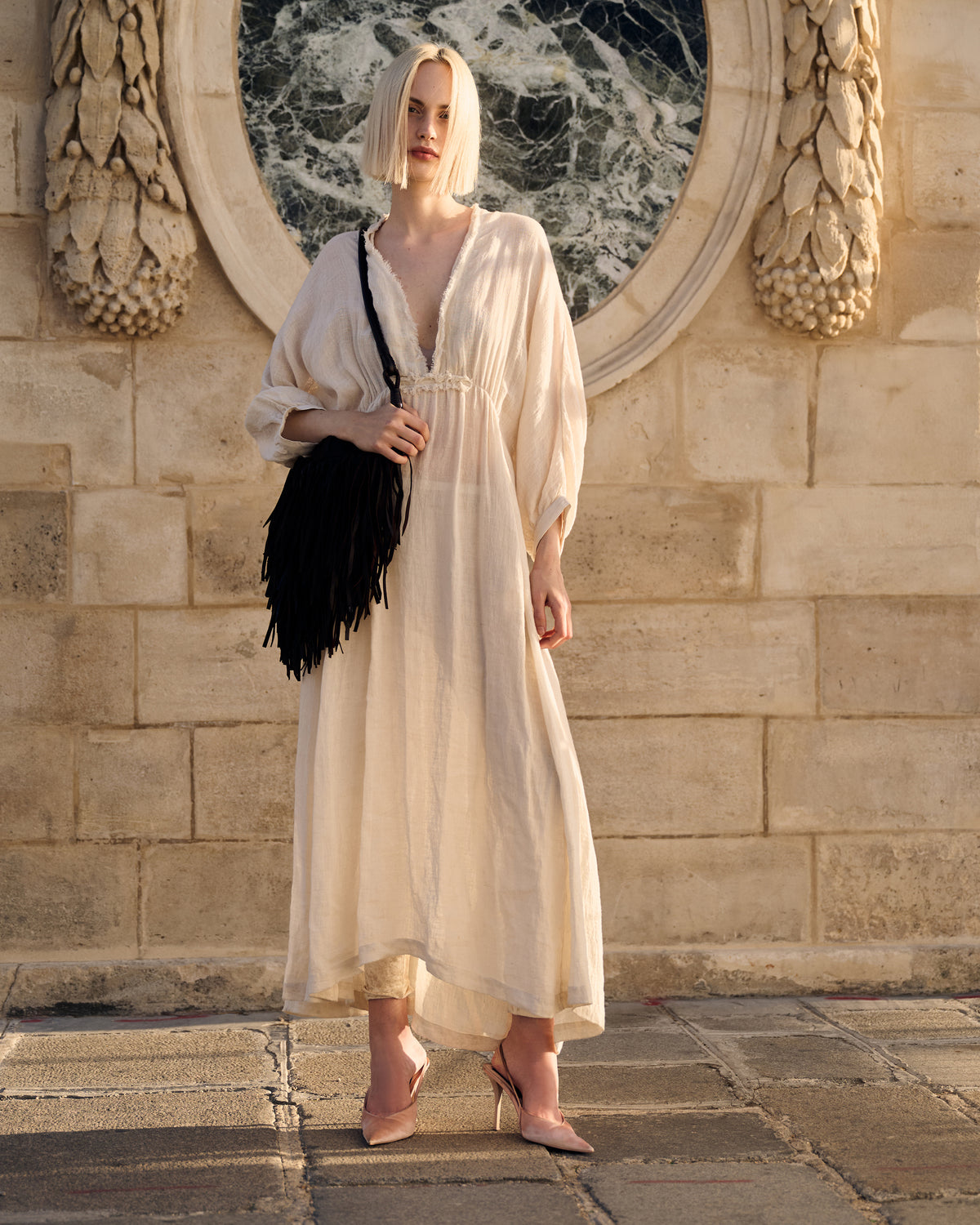 Lume Dress - Ecru