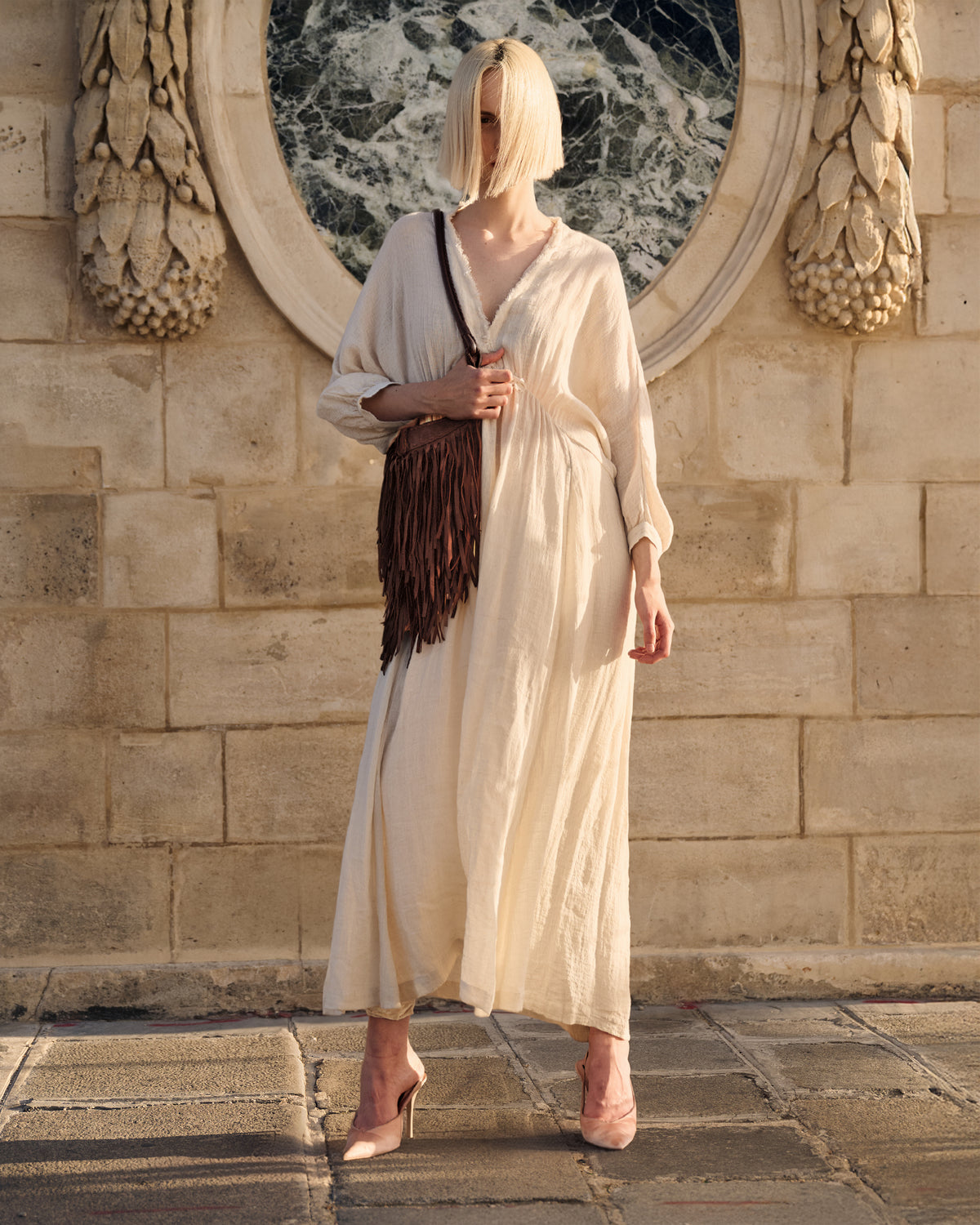 Fringe Bag - Brown