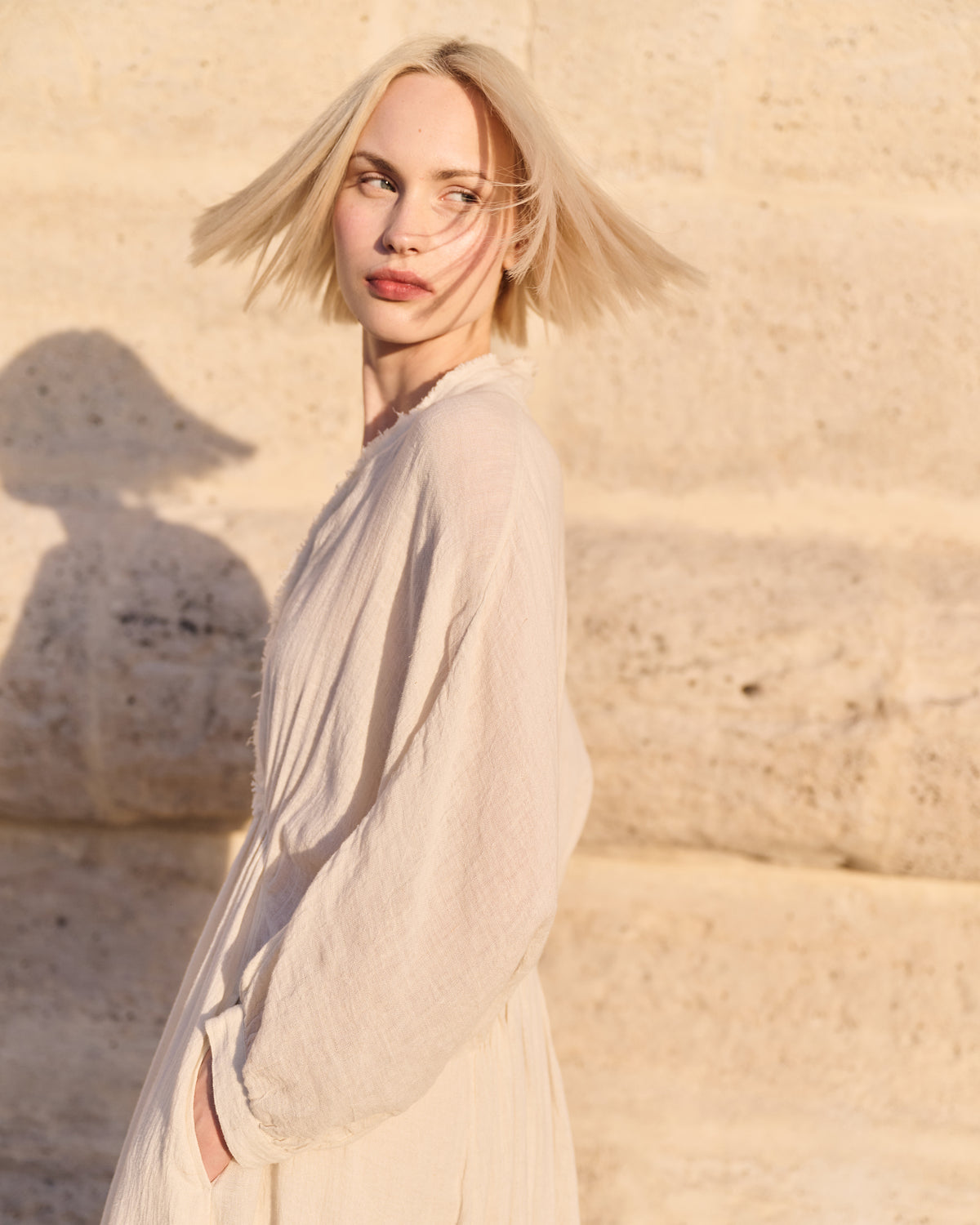 Lume Dress - Ecru - Image 6