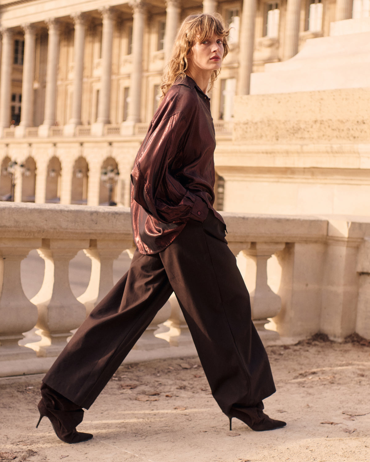Chemise Lunex - Cognac - Image 7