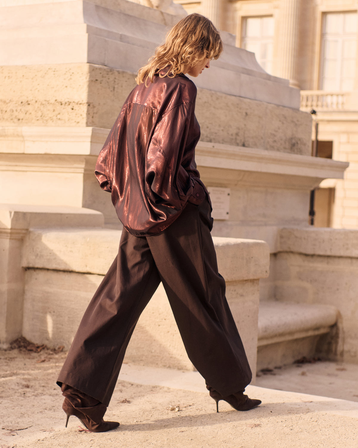 Chemise Lunex - Cognac - Image 8