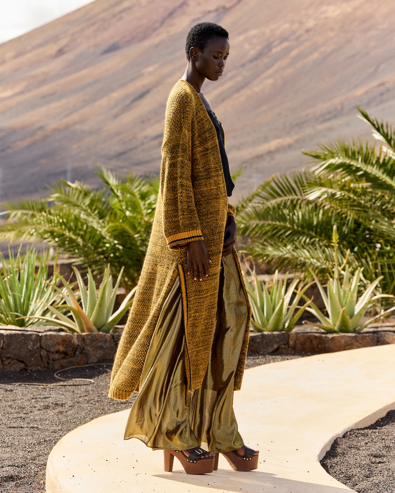 Lurene Kimono - Khaki - Image 5