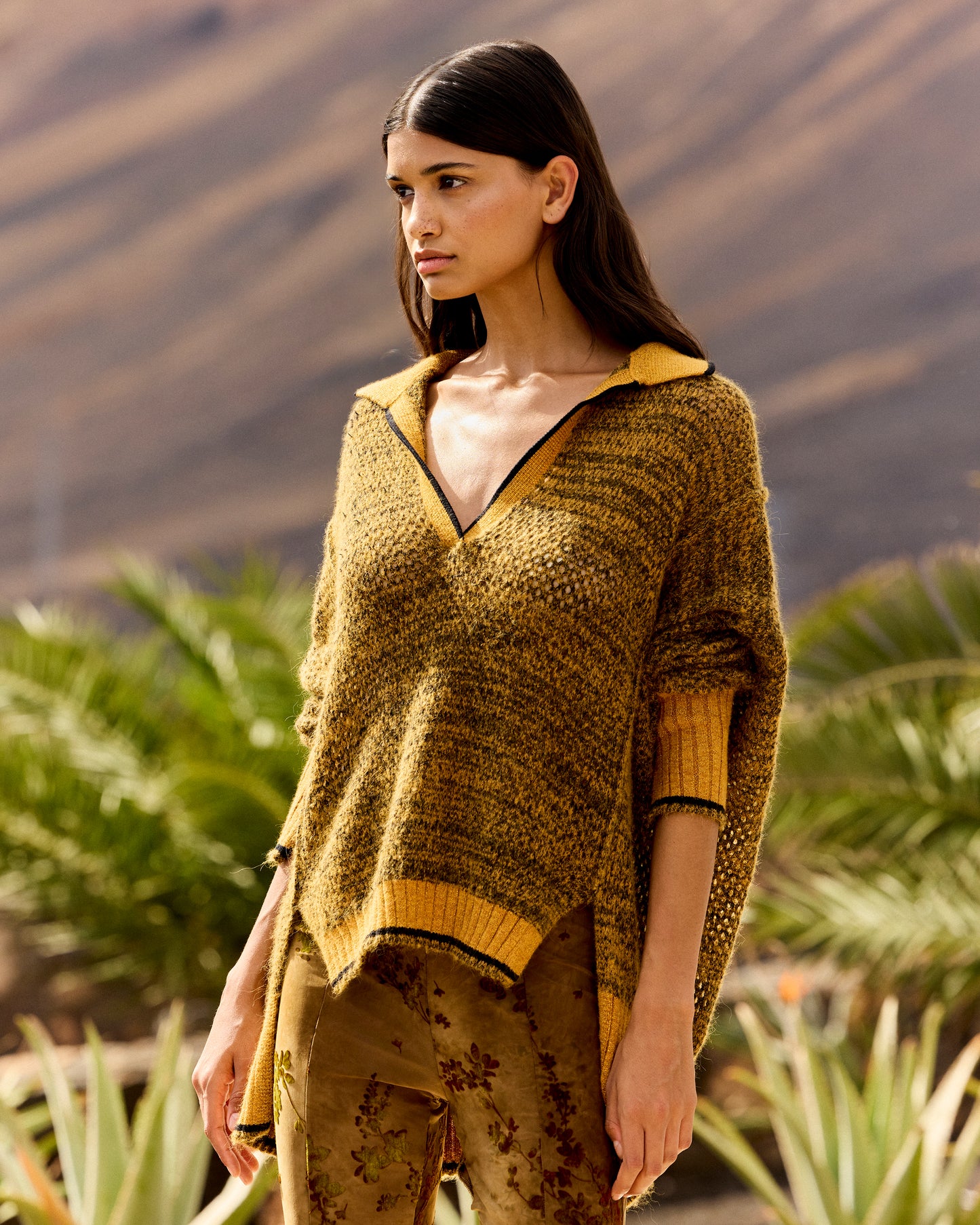 Luria Sweater - Khaki