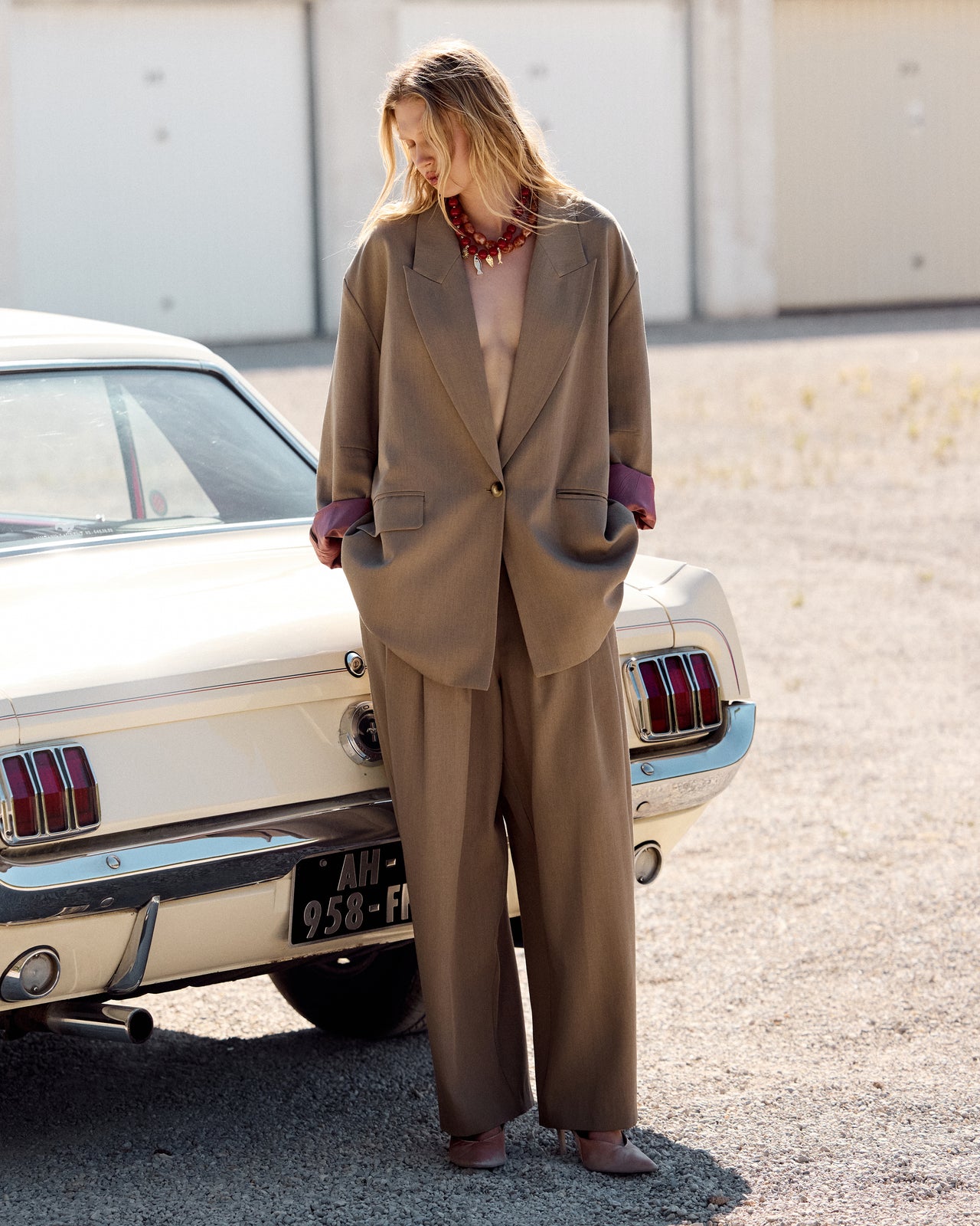 Manu Jacket - Beige - Image 9