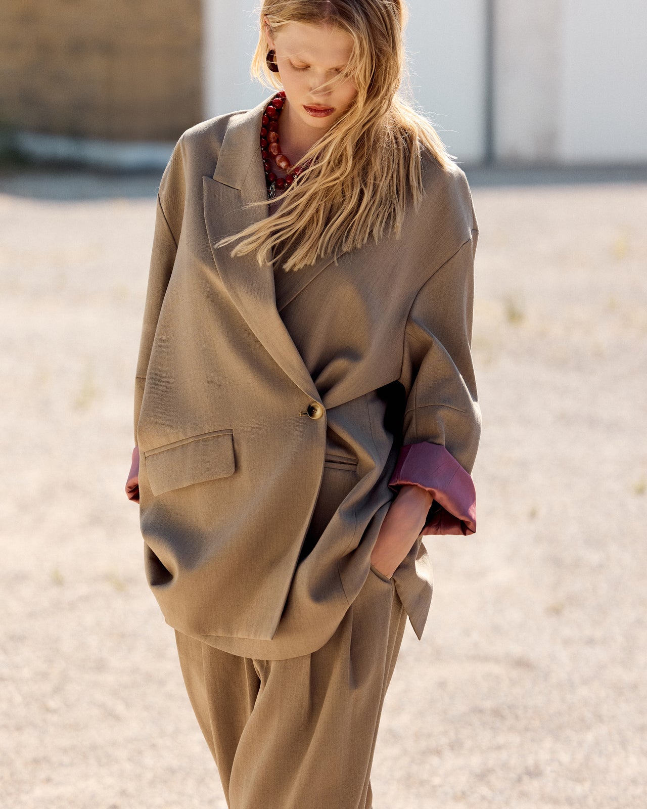 Manu Jacket - Beige - Image 12