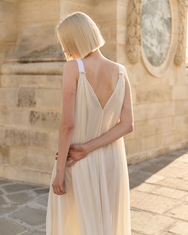 Robe Nina - Écru - Image 3