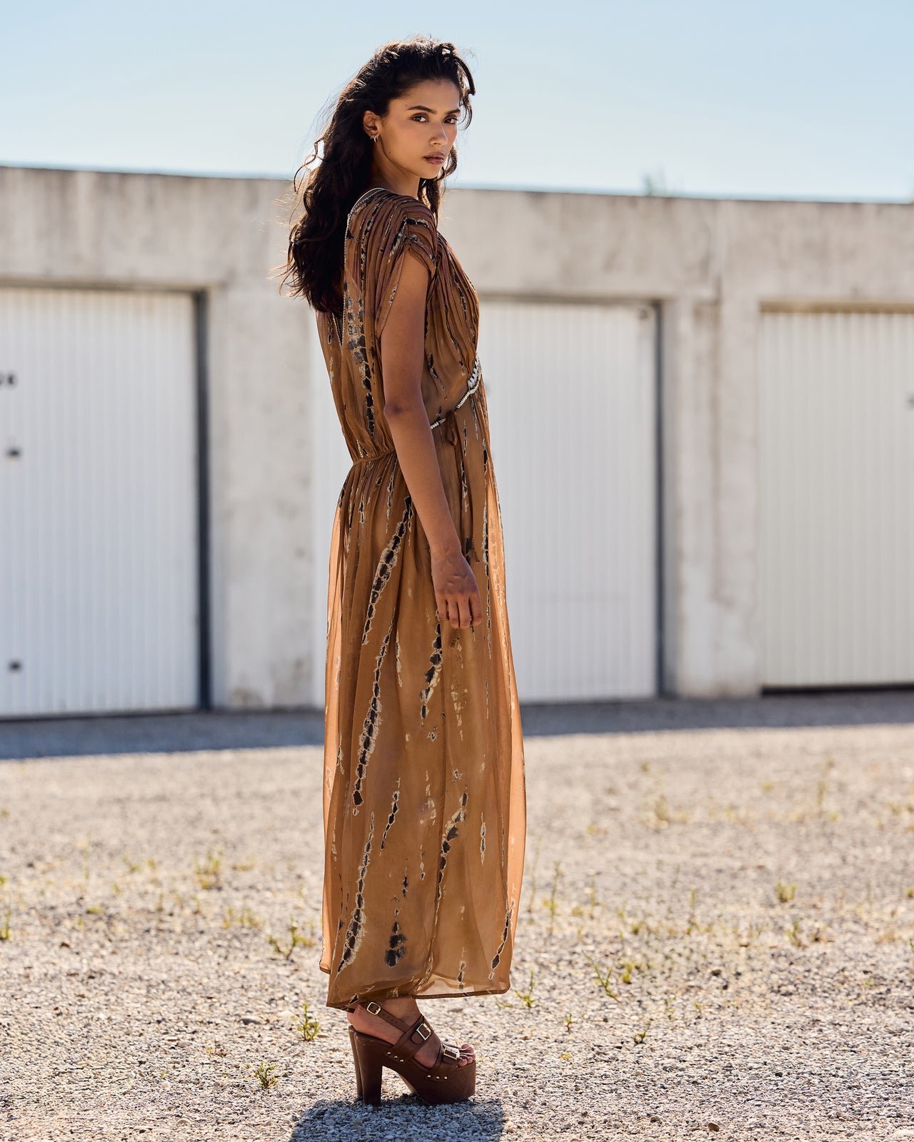 Nono Dress - Brown - Image 8