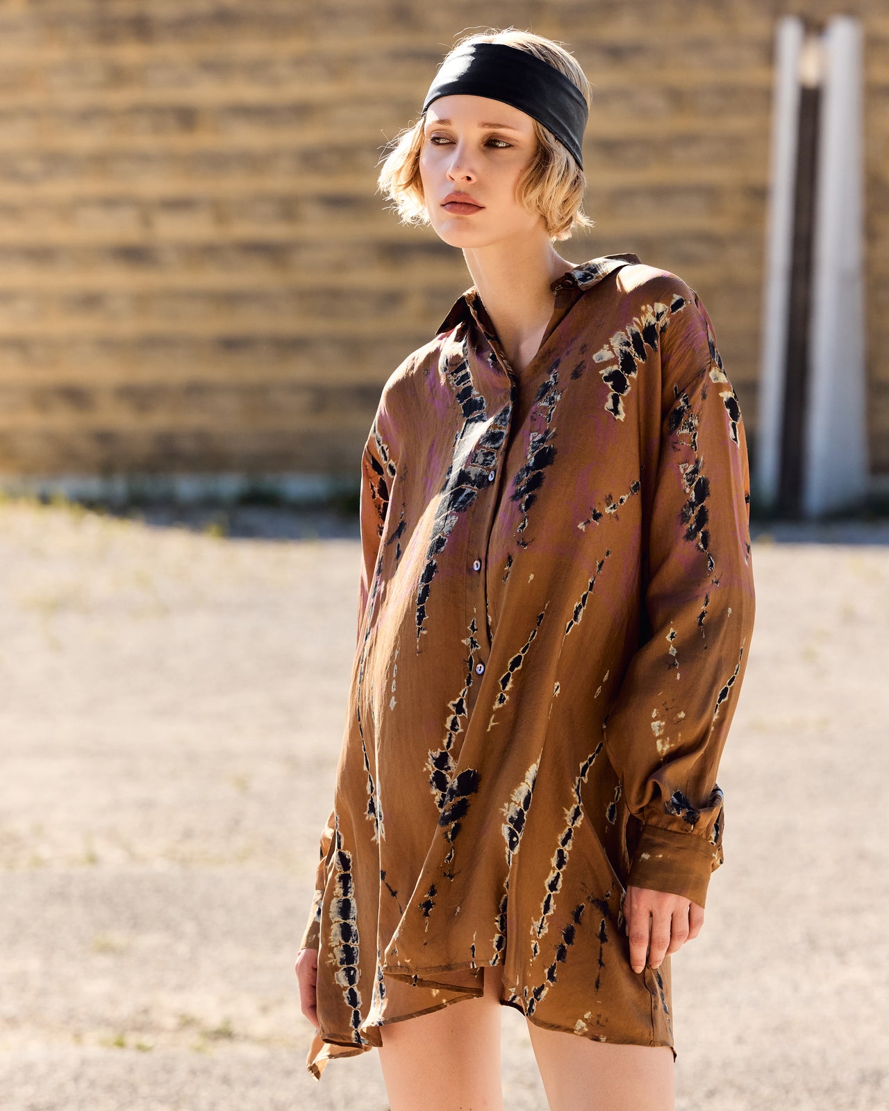 Numar Shirt - Brown - Image 1