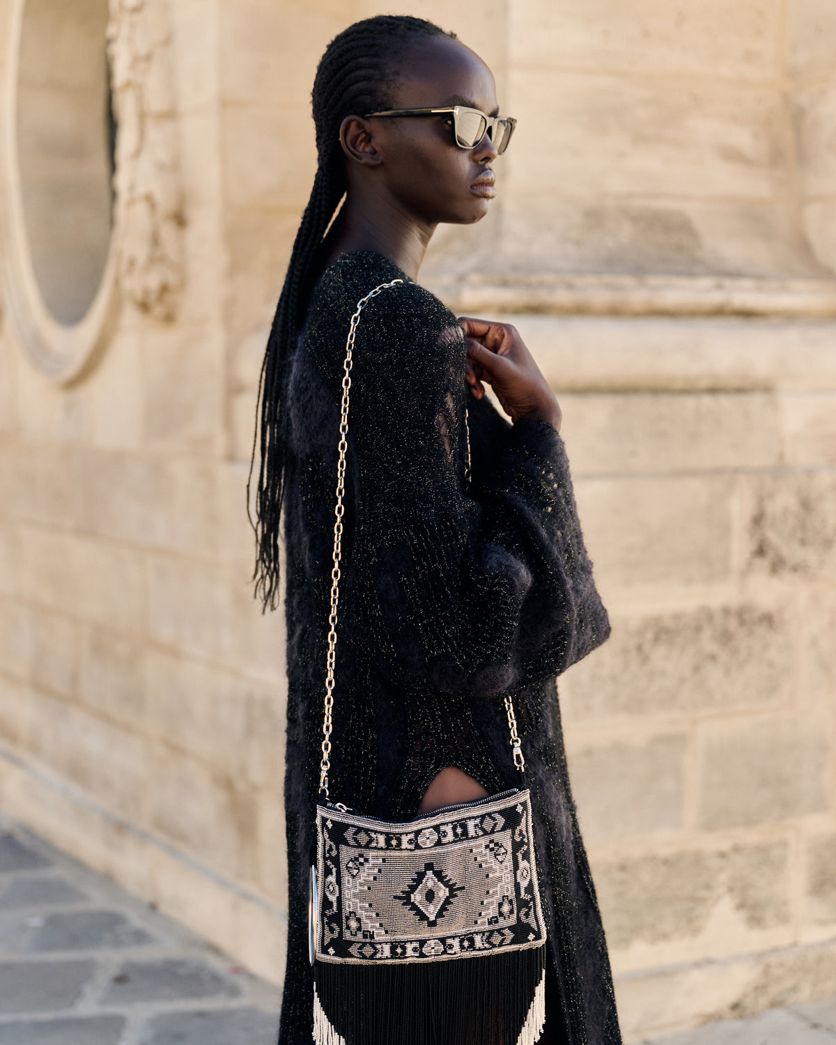 Pochette Perla - Argent