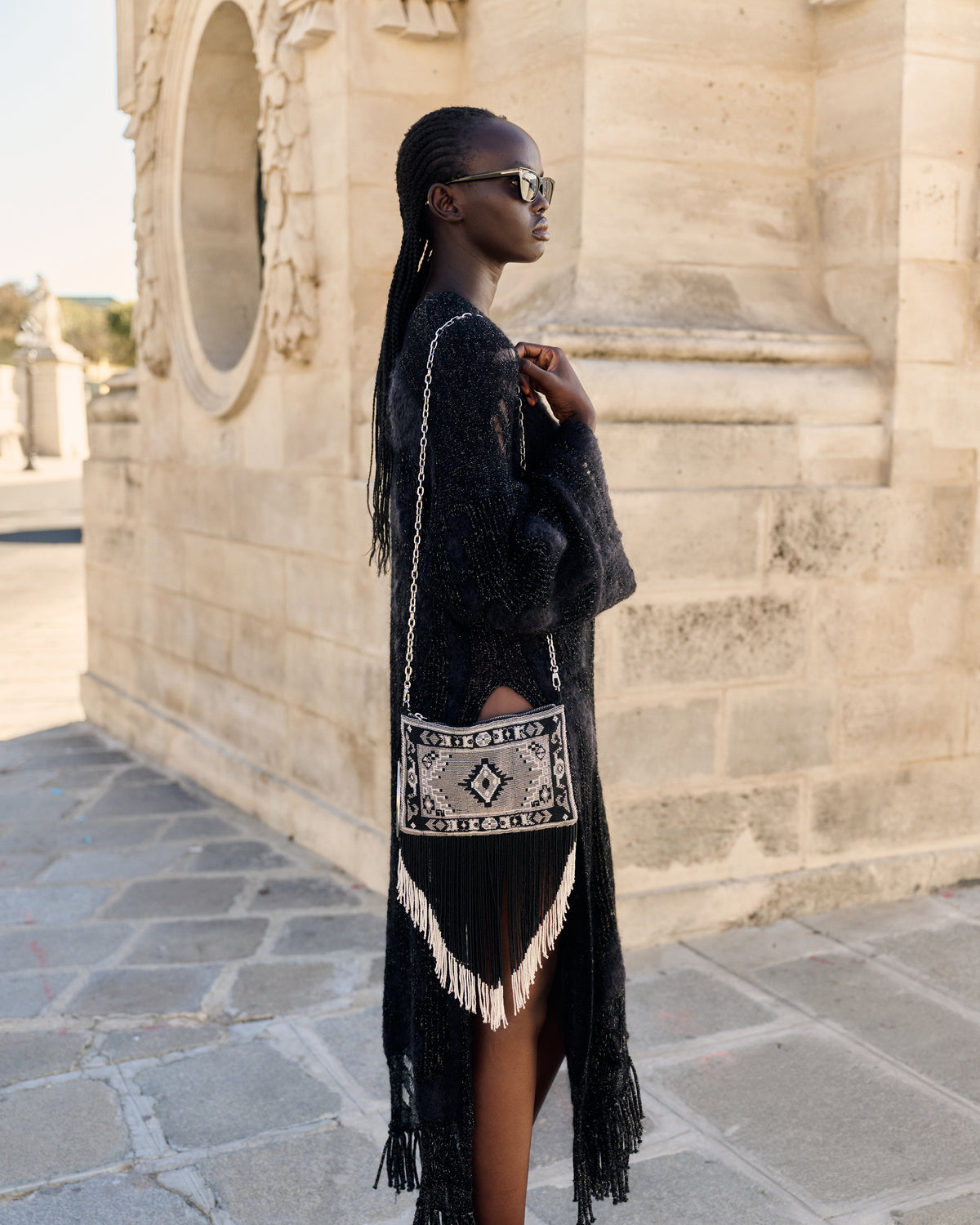 Pochette Perla - Argent