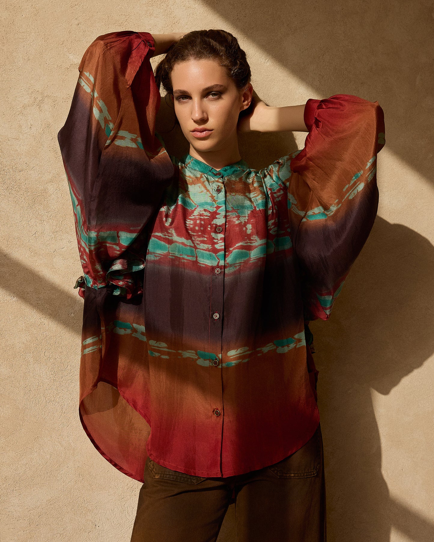 Chemise Plan - Rouge