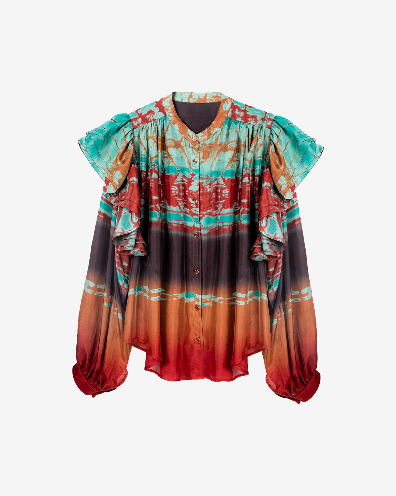 Chemise Plan - Rouge - Image 9