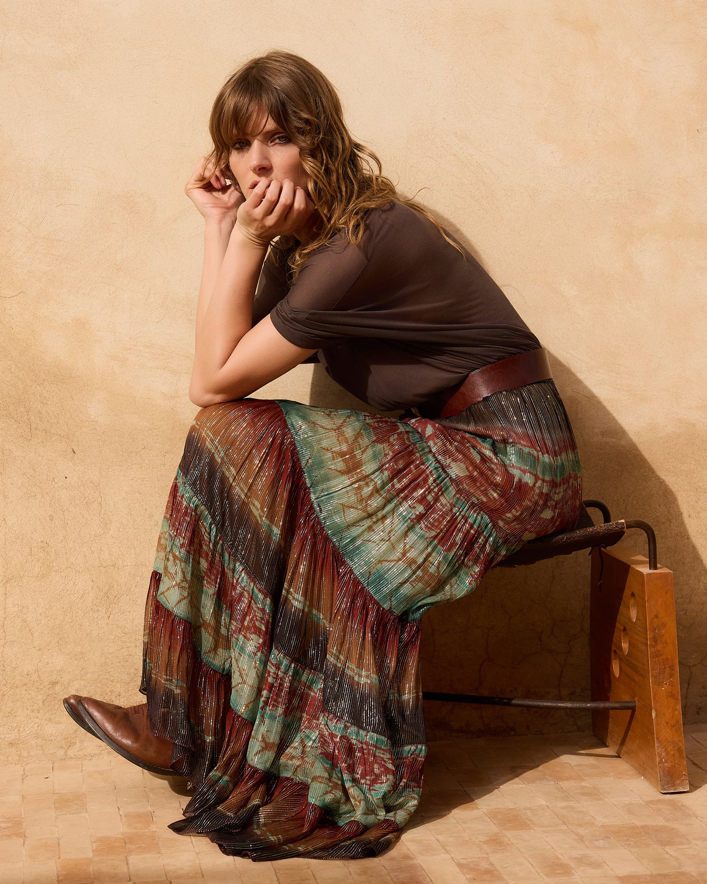Polish Skirt - Red