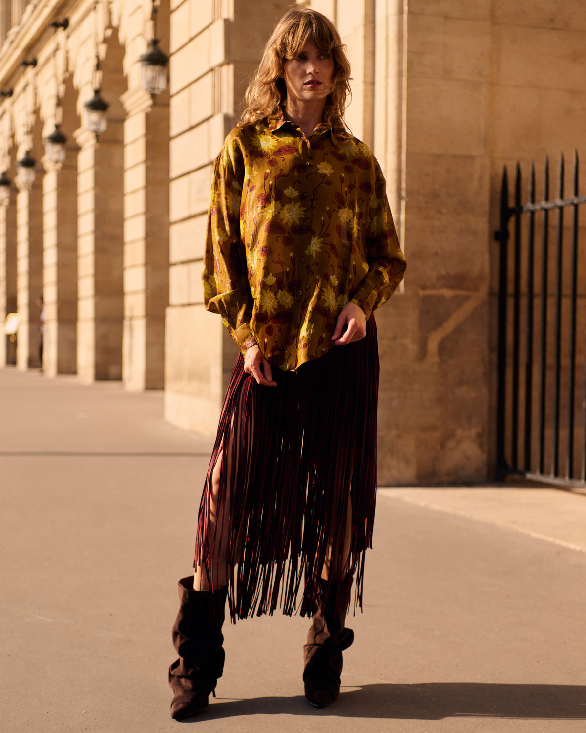 Chemise Ramble - Ocre