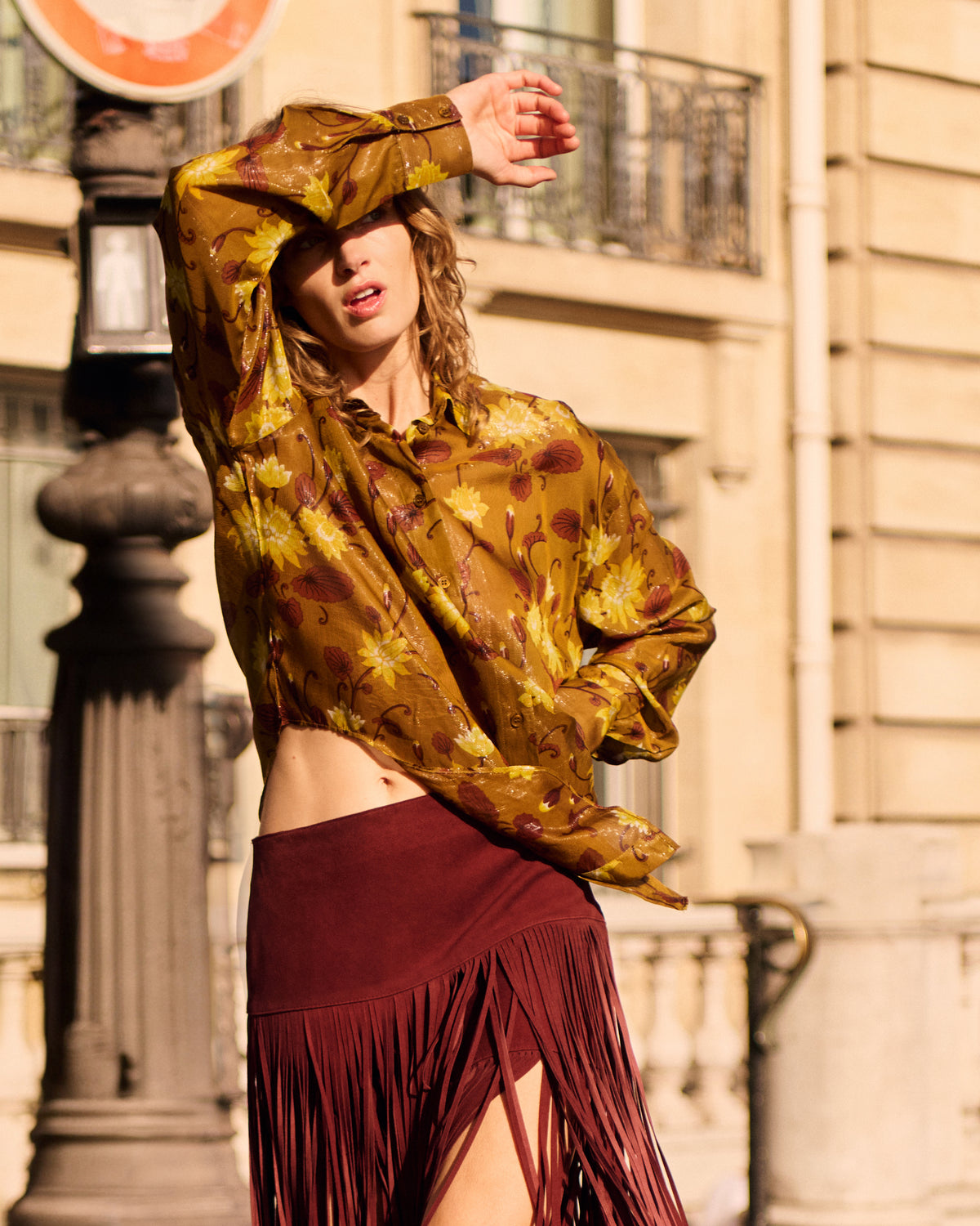 Chemise Ramble - Ocre - Image 3