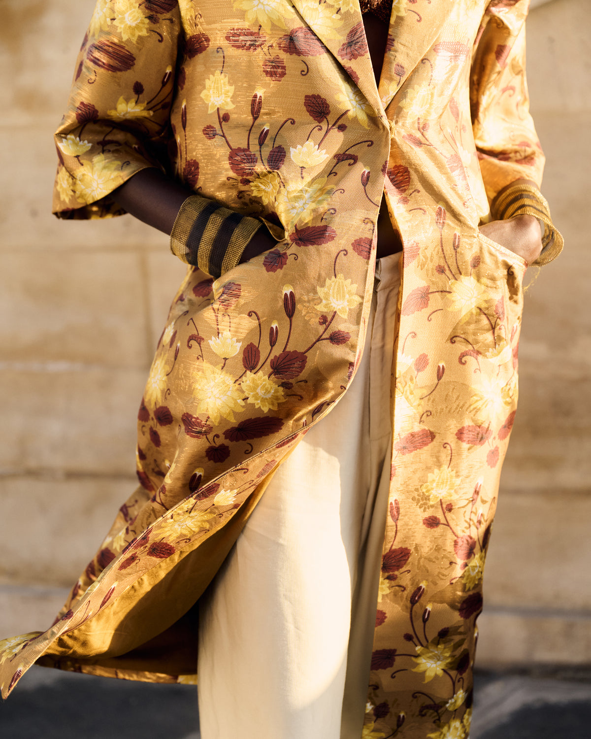 Reve Coat - Ocher - Image 5