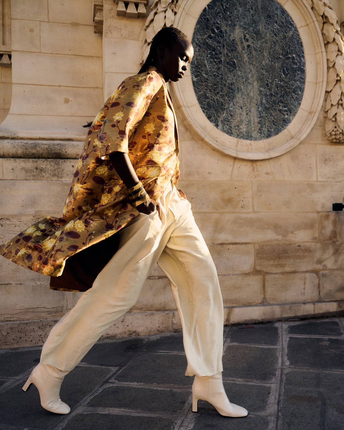 Reve Coat - Ocher - Image 4