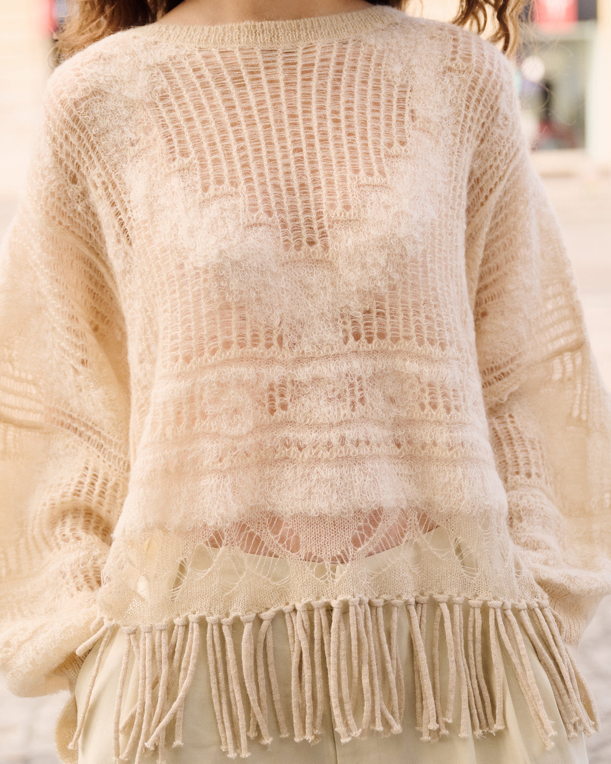 Pull Roycen - Ivoire