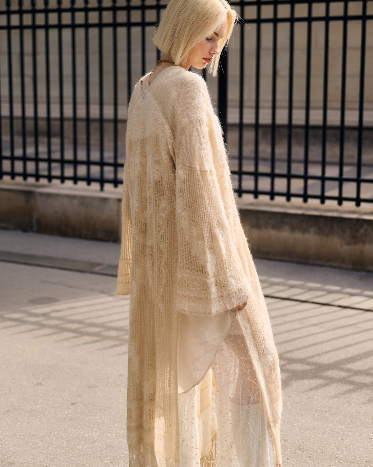Royel Coat - Ivory