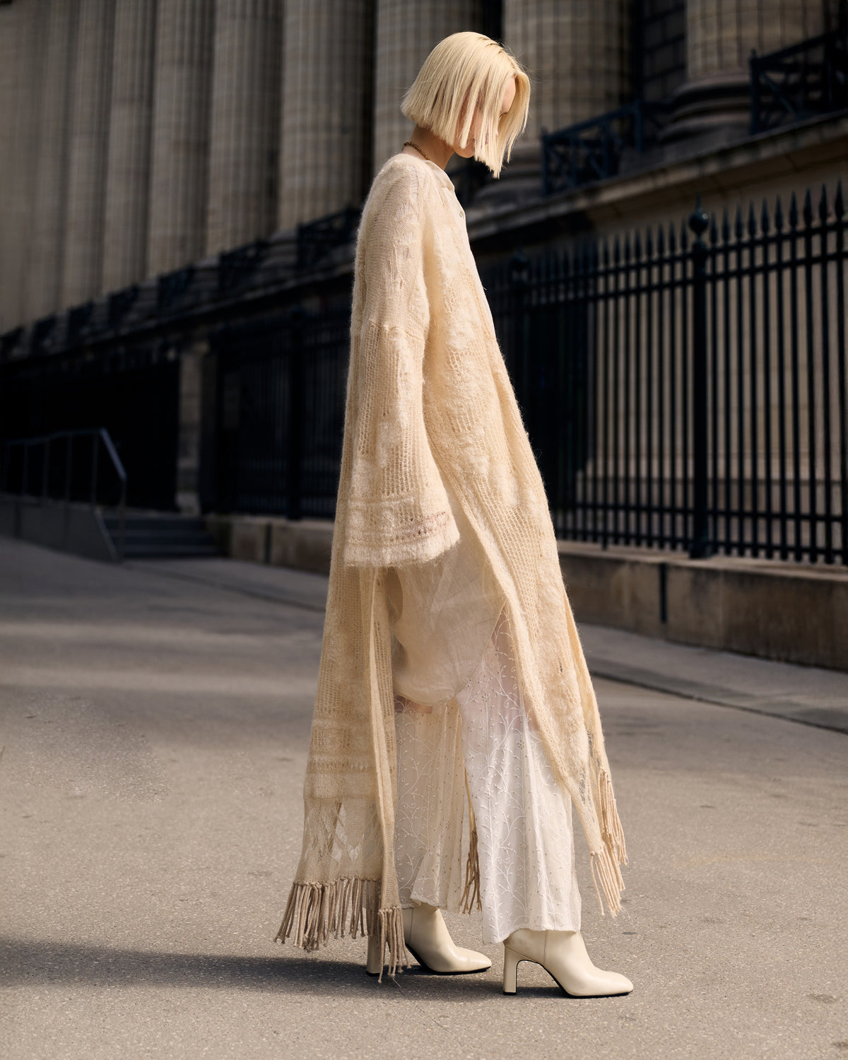 Royel Coat - Ivory