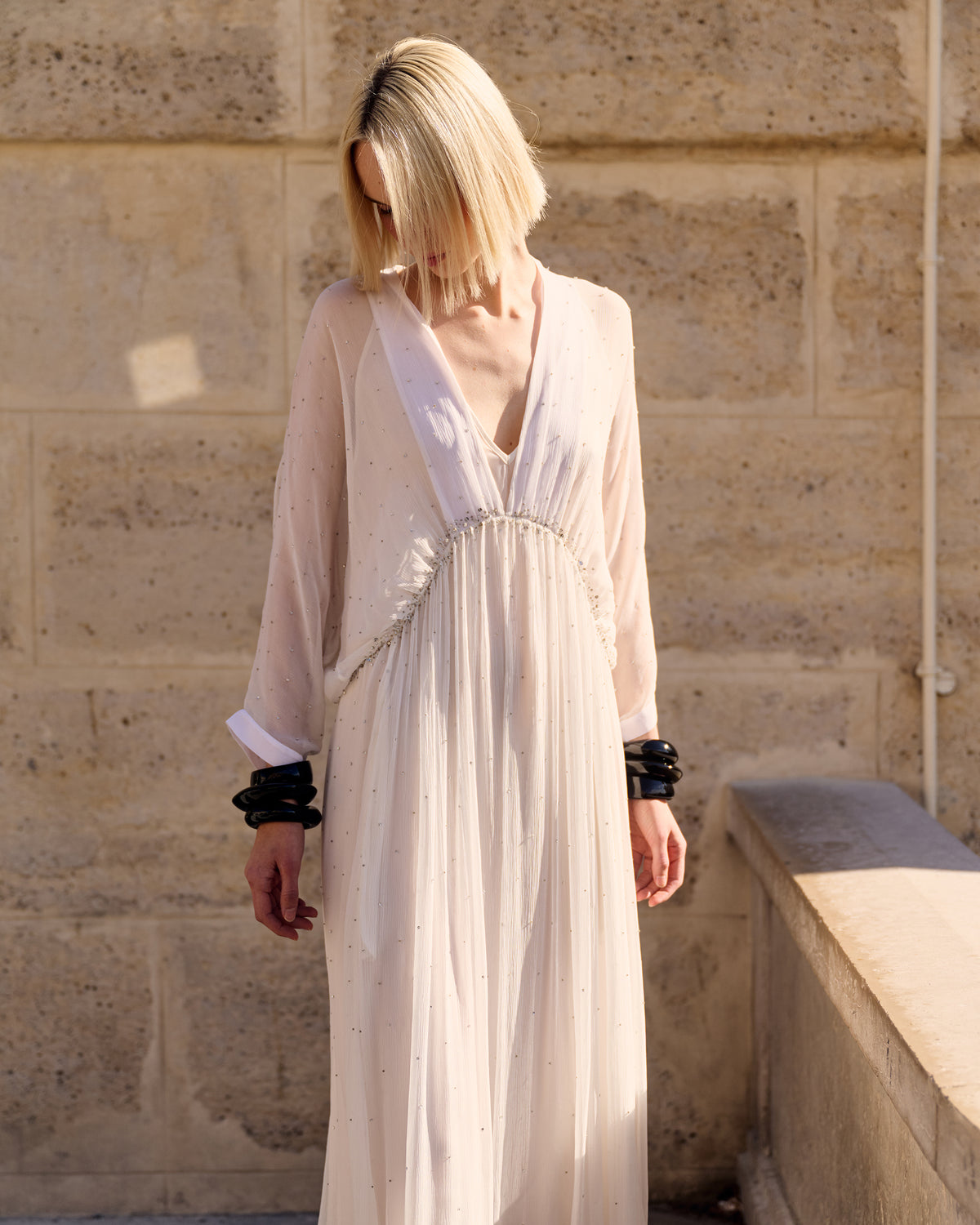 Snow Dress - Ecru - Image 5