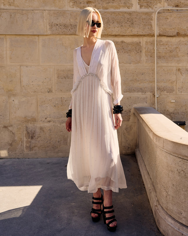 Snow Dress - Ecru - Image 1