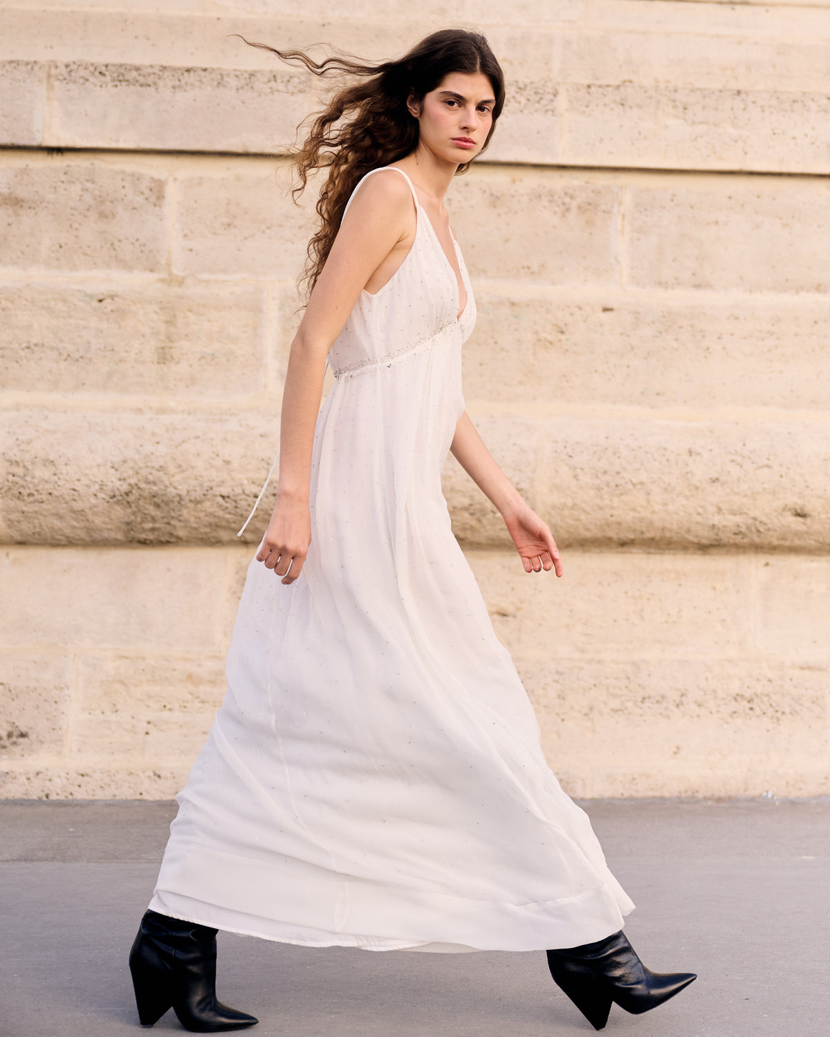 Softglow Dress - Ecru - Image 3