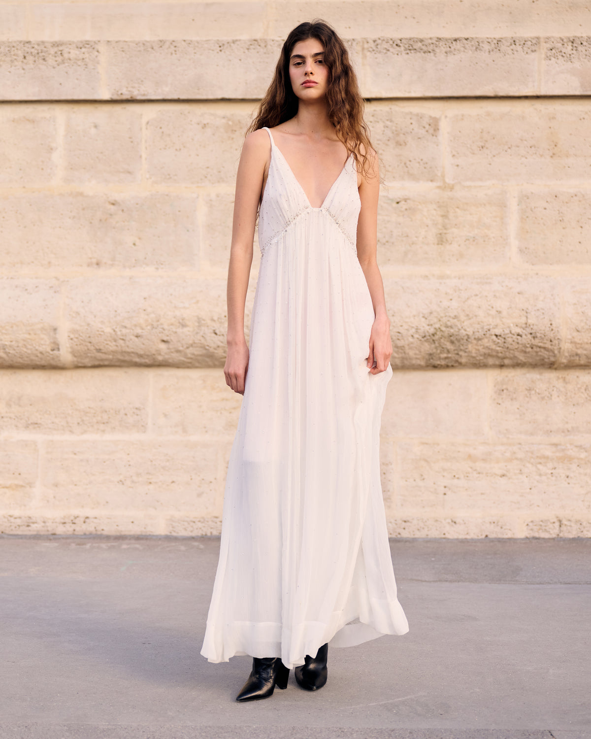 Softglow Dress - Ecru