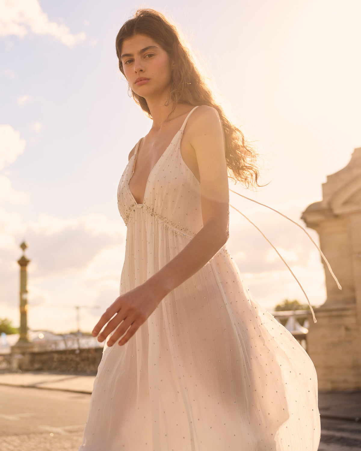 Softglow Dress - Ecru - Image 1