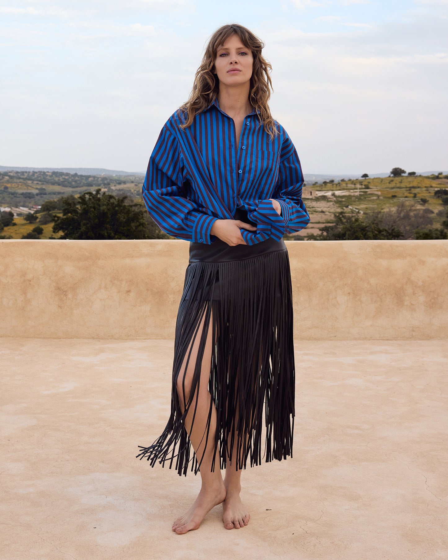 Chemise Solcita - Bleu