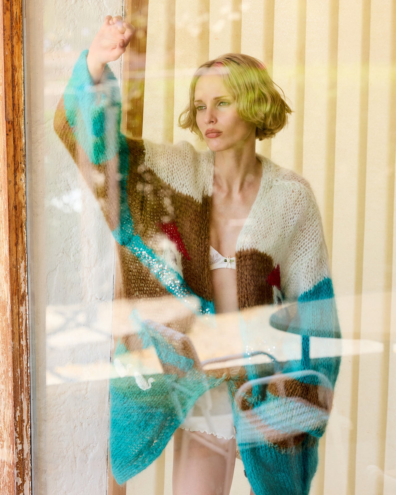 Cardigan Sting - Turquoise - Image 5