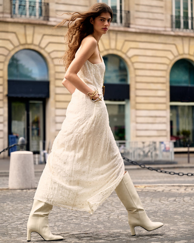 Sym Dress - Ecru - Image 1