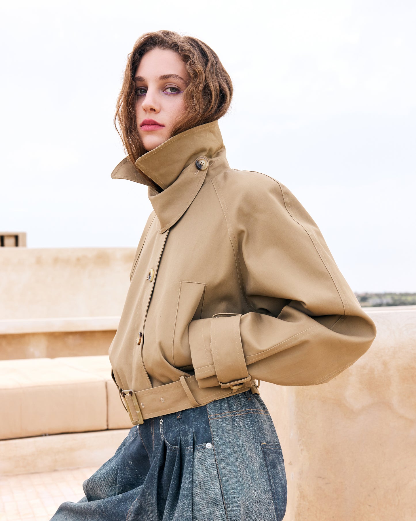 Watteau Jacket - Beige