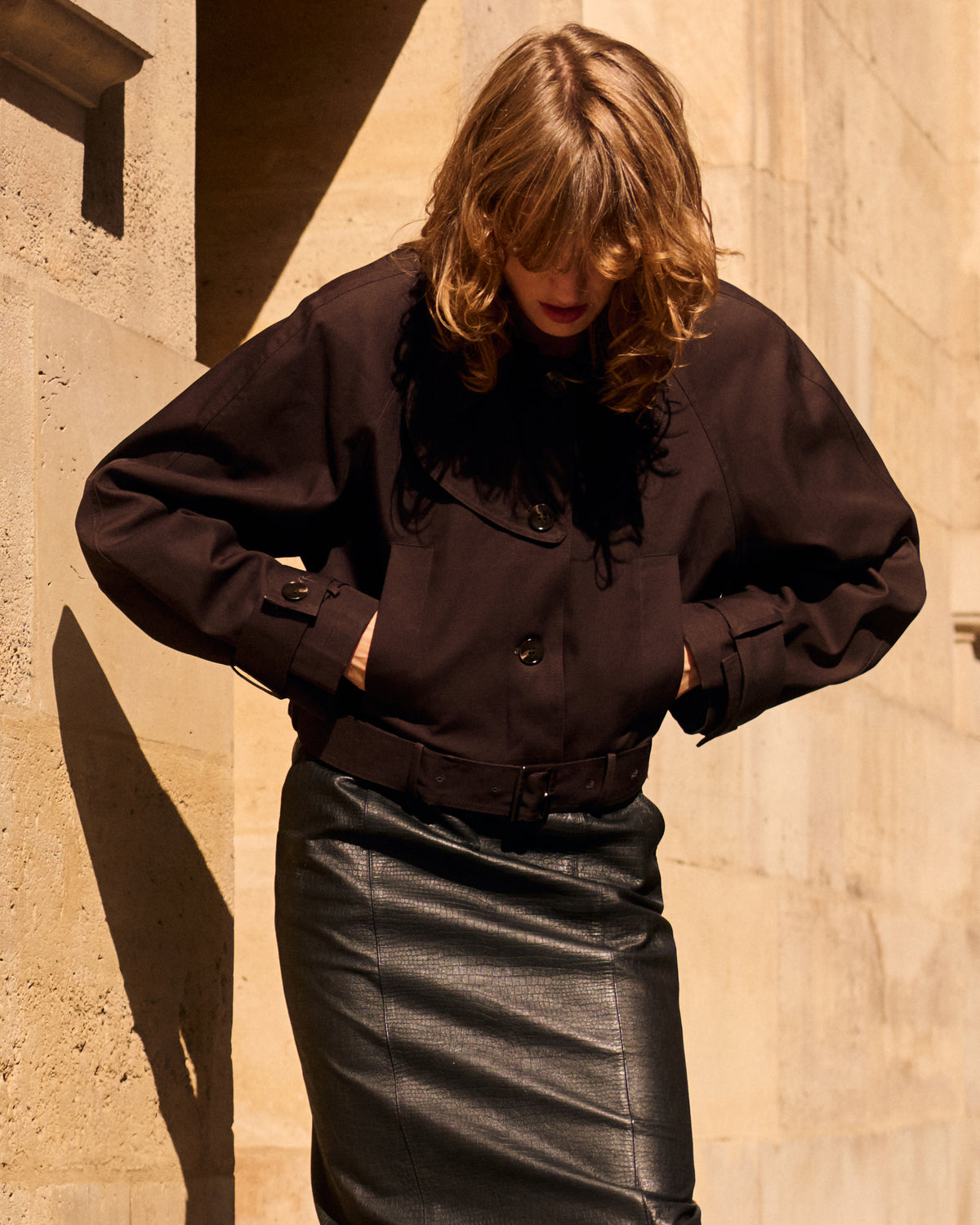Watteau Jacket - Coal