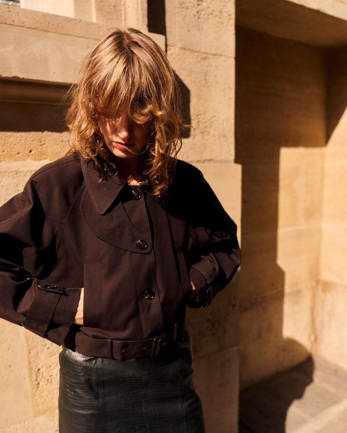 Watteau Jacket - Coal - Image 7